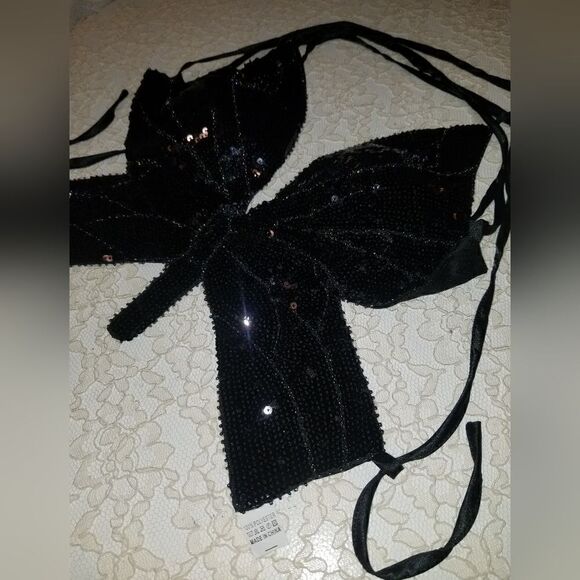 odegal Women's Shimmer Sequin Butterfly Backless Embroidery Costumes Outfits Bel - Picture 12 of 14